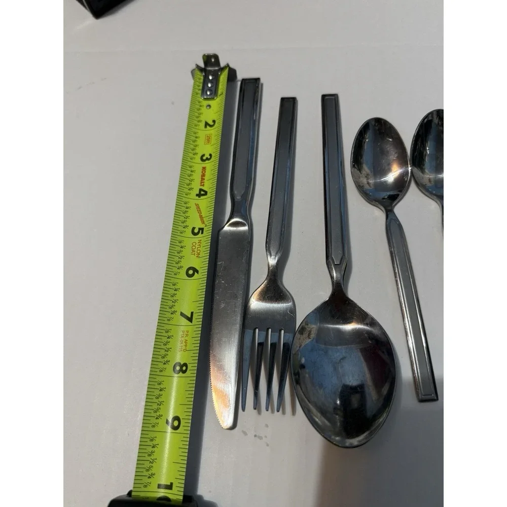 Cambridge 18/8 Stainless China 13 Piece Flatware Lot